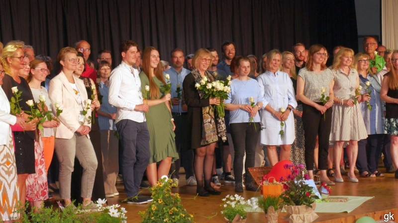 Verabschiedung Schulleiterin IGS Rodenberg.