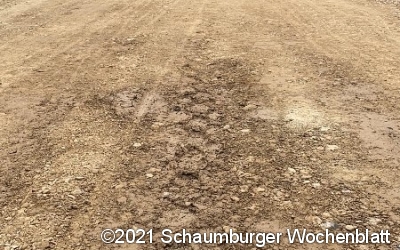 Wirtschaftsweg an der Suderwiese befestigt