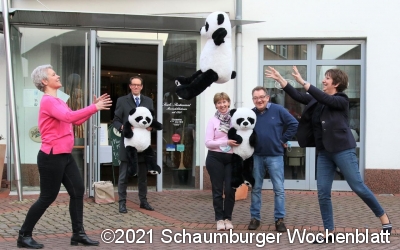 Die Pandas kuscheln jetzt im Kindergarten