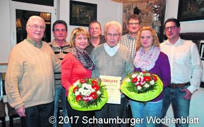 Siegfried Kraus seit 60 Jahren Mitglied