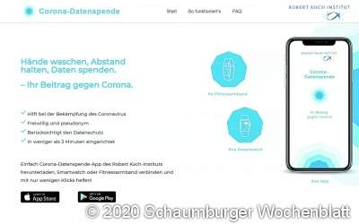 Corona-Datenspende-App soll helfen