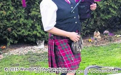 Dudelsackmusik im Bürgerpark