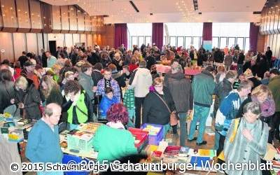 Voller Erfolg beim Bücherflohmarkt