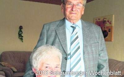 Bescheiden in vielen Ehejahren
