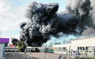 Industriehalle an der Kreuzbreite abgebrannt