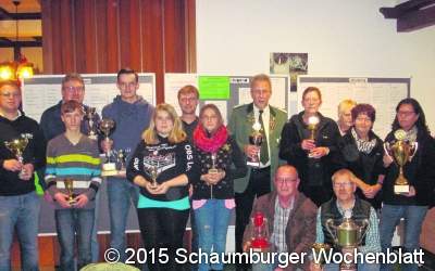 Prima Ausbeute beim Schießwettbewerb