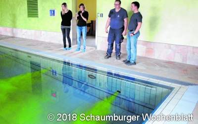 Grünes Licht für den Start des neuen Kursbeckens
