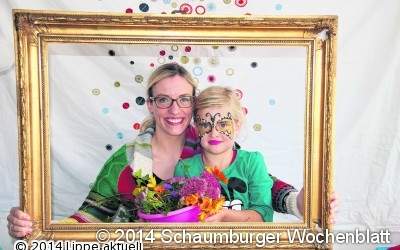 Fotografie mit Bilderrahmen