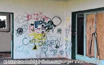Altes Sportheim mit neuer Nutzung