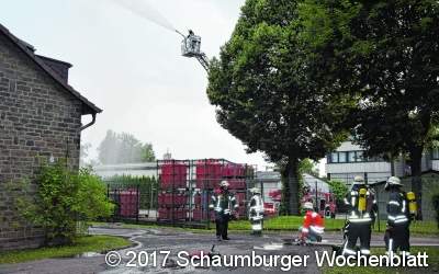 Mit Übung die Einsatzbereitschaft festgestellt