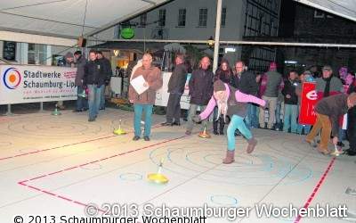 Finalrunde Eisstockschießen