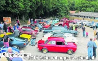 Oldtimerfans pilgern zum Waldbad