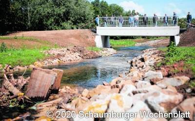 An der Aue wurde und wird fleißig gebaut