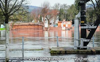 Wetter lässt Wasserstand steigen