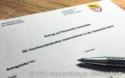Auch Haste gewährt jetzt
finanzielle Soforthilfe