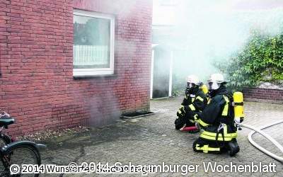 Feuerwehr kann Brand im Keller schnell löschen
