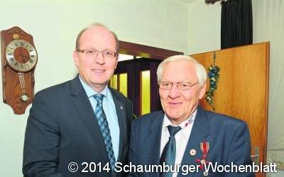 Große Ehrung für Dieter Horstmeyer