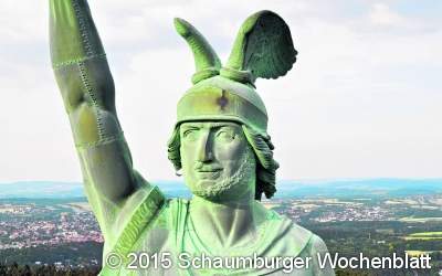 Das Hermannsdenkmal wird 140