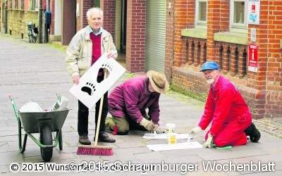 Auf weißen Tatzen durch Nienburg
