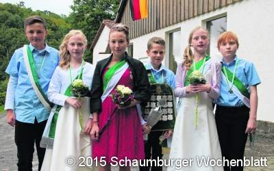 Neues Kinderkönigspaar: Ferris Pieper und Marie Lindhorst