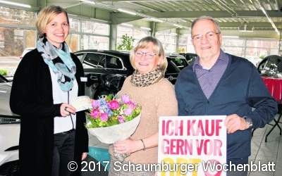 Toyota-Stelzer-Kundin Silvia Busche gewinnt 1.000 Euro