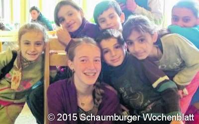 Schüler sorgen für leuchtende Kinderaugen