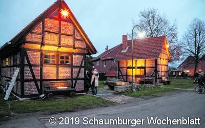 Backhaus erstrahlt im LED-Licht