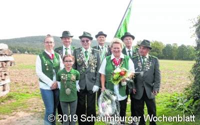Christa Gongala und Wolfgang Mundt sind das neue Königspaar des Deister Schützen Corps