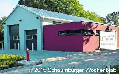 Gerätehaus feierlich der Freiwilligen Feuerwehr Heuerßen übergeben