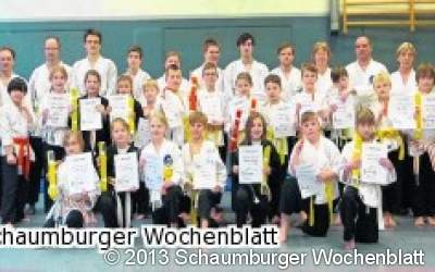 Das Dojo ist brechend voll