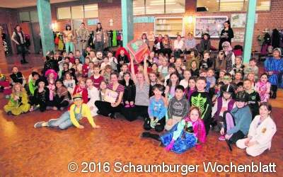 Fröhlicher Trubel in der Grundschule