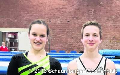 Der Trampolin-Nachwuchs erringt gute Platzierungen