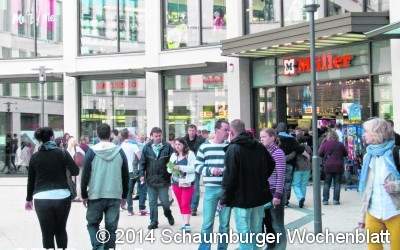 Superwetter und volle Geschäfte