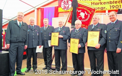 Verdiente Feuerwehrkameraden zu Ehrenmitgliedern ernannt