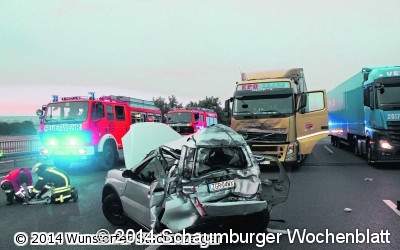 Feuerwehren auf A2-Einsatz