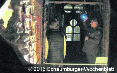 Kunstwandeln im Lichtkegel