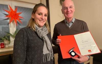Willy-Brandt-Medaille für Heiner Bartling<br>