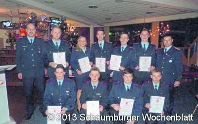 Feuerwehr begrüßt ihre neuen Mitglieder