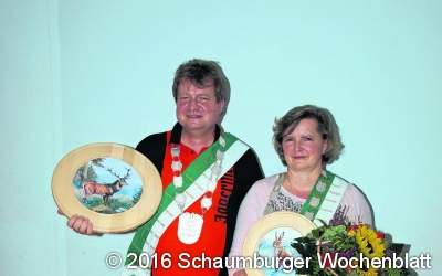 Gerd Brand und Martina Hahn inthronisiert