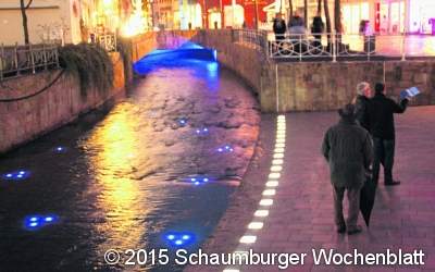 Sternenhimmel unter Wasser