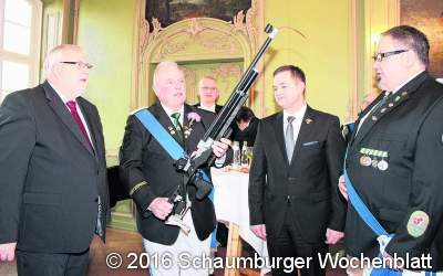 Neujahrsempfang im Schloss Stietencron