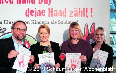 Red Hand Day: Ein Zeichen setzen