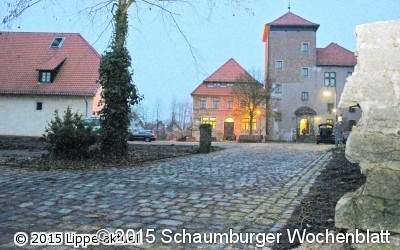 Unversperrter Blick auf die Burg