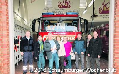 Arbeitskreis Finanzen von SPD/Grüne besucht Feuerwehr