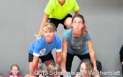 Sportler sind in neuer Halle aktiv