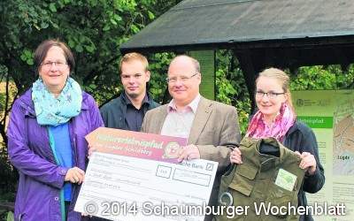 Spende für den Naturlehrpfad