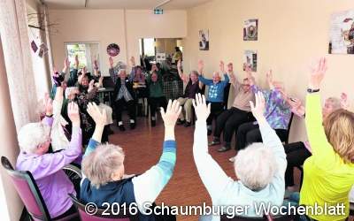 ﻿Im Sitzen wird geübt