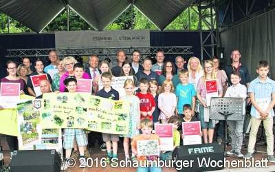 Ehrung vorbildlicher Umweltschützer