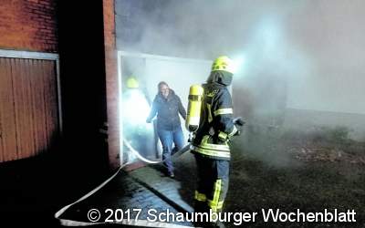 Feuerwehr übt Menschenrettung