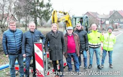 Neue Kunststoffleitungen 
ersetzen alte Eisenrohre